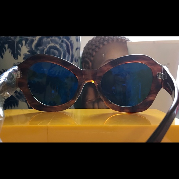 SOLD! Dries Van Noten Linda Farrow Sunglasses+Case - Picture 4 of 5